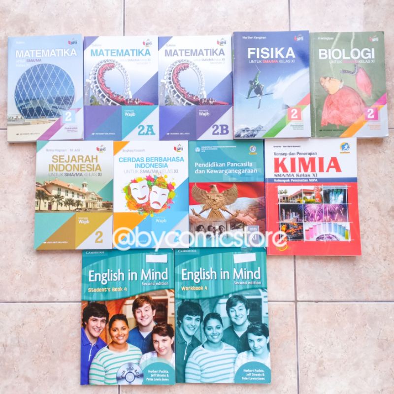 

Buku Paket Sekolah Kelas 11 IPA / Buku Paket SMA 11 IPA