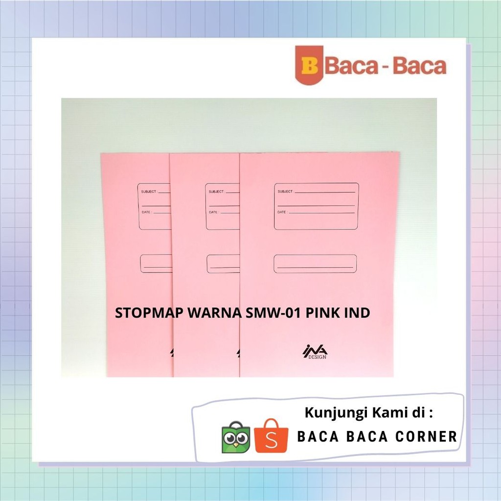 

STOPMAP WARNA SMW-01 PINK IND