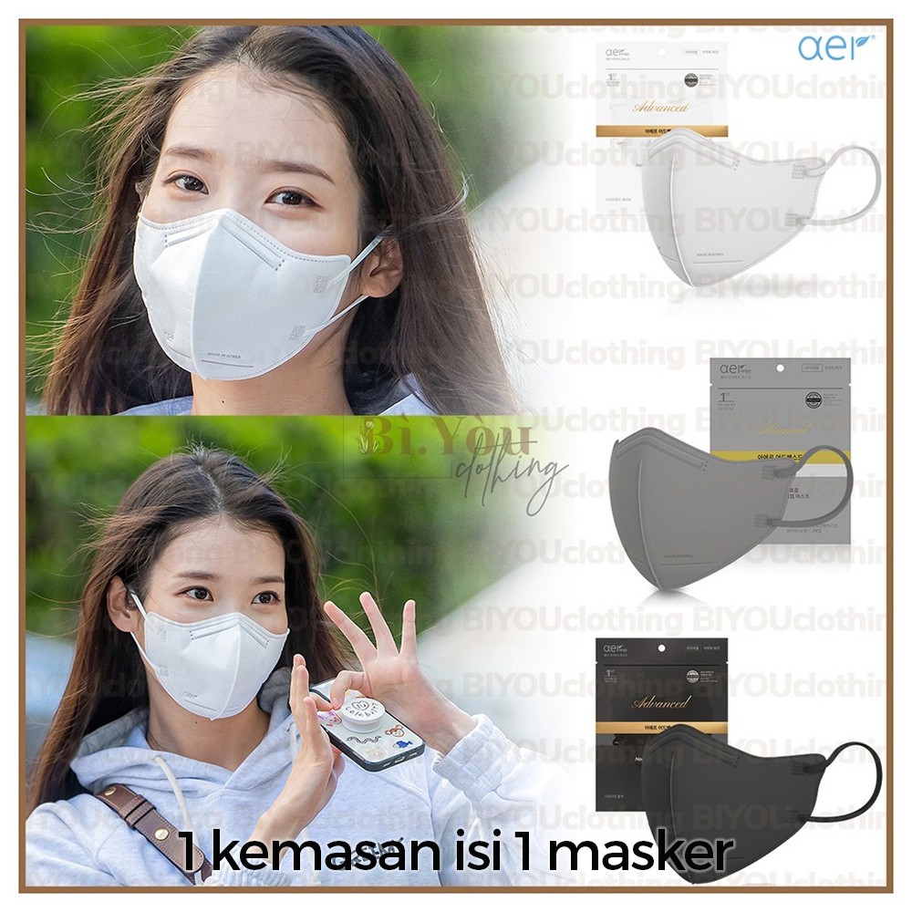 [isi 1] Masker AER Advanced Mask KF94 Original Made in Korea