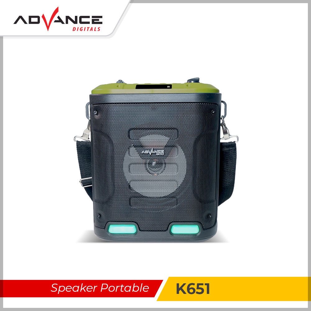 Advance Speaker BLUETOOTH K651 + FREE MIC Garansi 1 Tahun