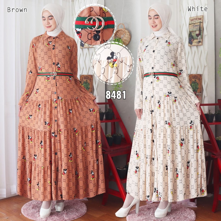 Gamis Wanita Terbaru 2020 Kekinian Murah Dewasa 2021 Lebaran Model Remaja Mewah Gamis Dress Muslim