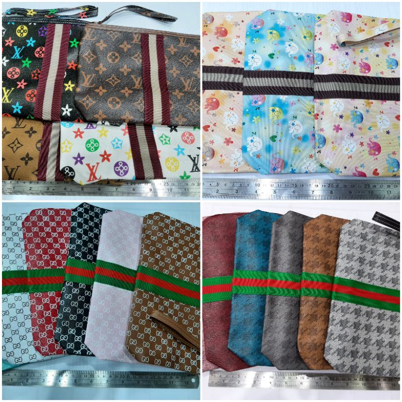 Dompet Kosmetik Besar Per Lusin 12pcs Grosir