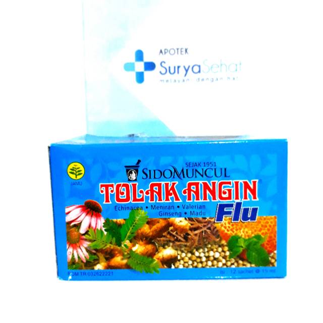 Tolak Angin Flu Sachet Sidomuncul - Obat Flu Herbal