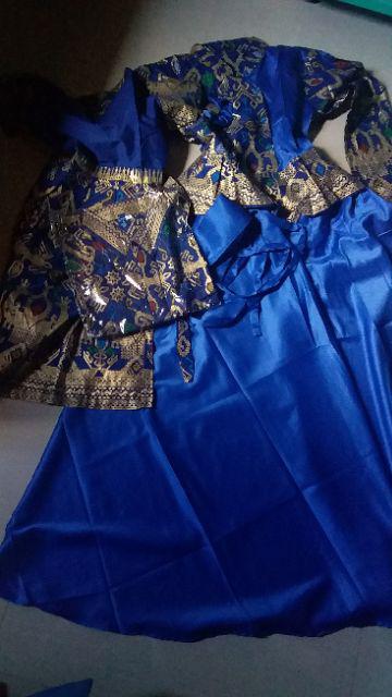 Gamis Syari Atasan Couple Sarimbit Batik Ramadhani Gayatri Prada