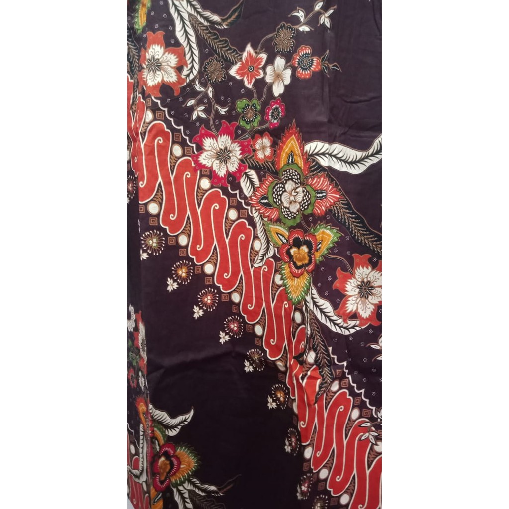 Tunik batik parang bahan katun stretch by giter's clothing