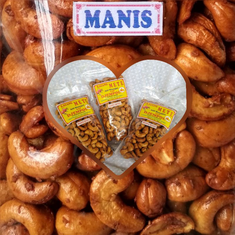 

Kacang Mete Manismadu 250gr