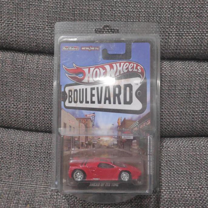 Buruan Beli] Hot Wheels Vector W8 Merah Twin Turbo Boulevard Ban Karet 2011 Base Be