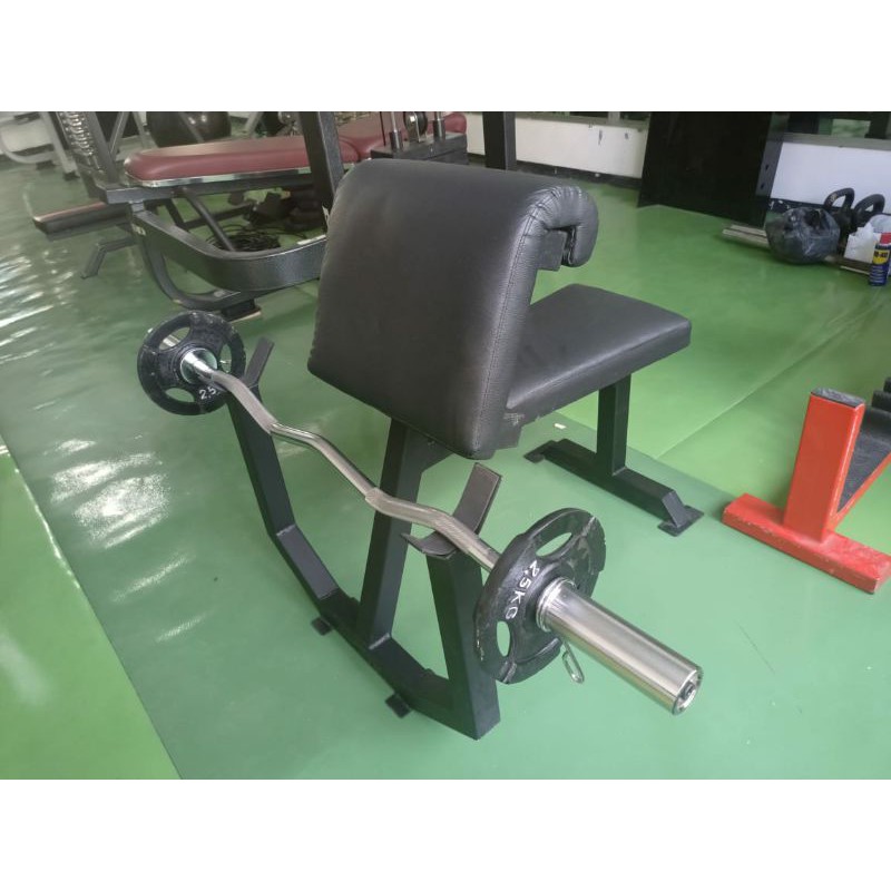 BANGKU PRIECHER ALAT ANGKAT BEBAN/ALAT FITNESS