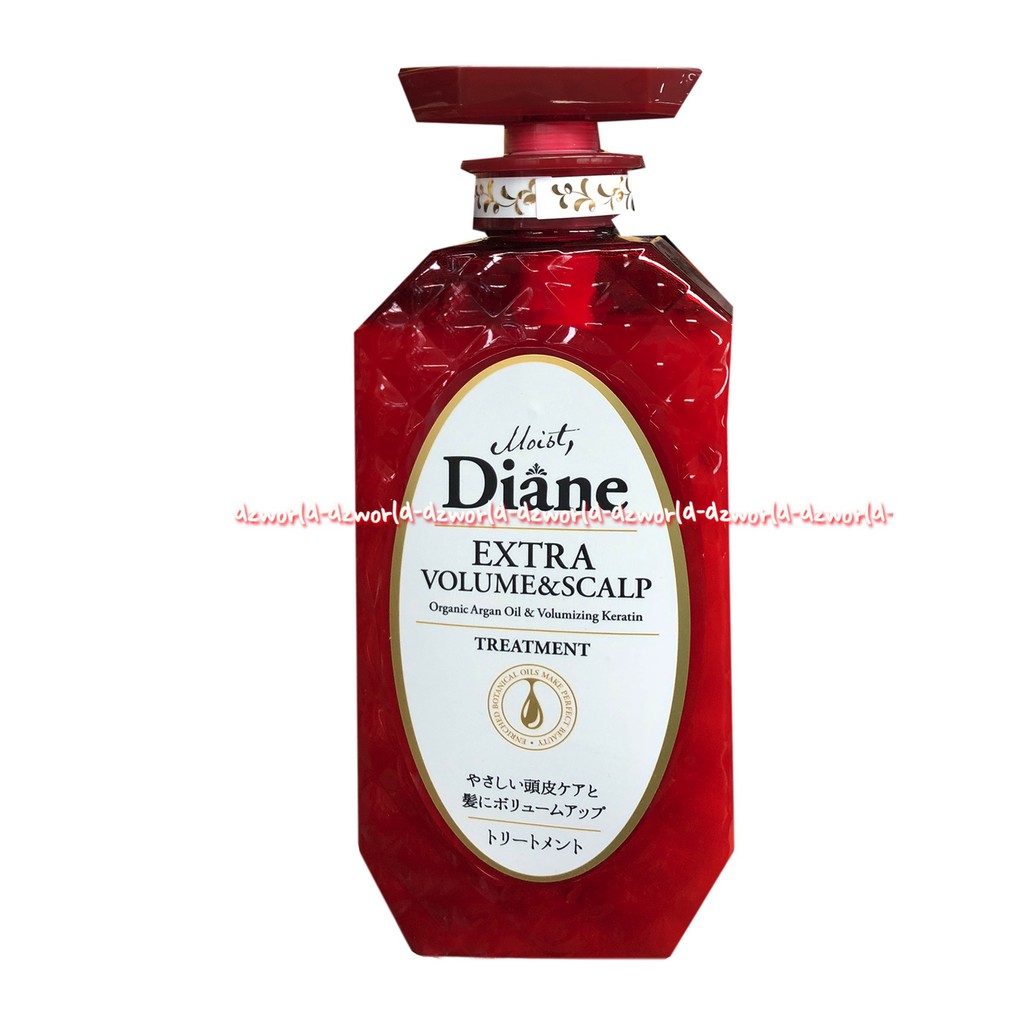 Diane Extra Volume &amp; Scalp Shampoo Untuk Menguatkan Akar Rambut 450mL