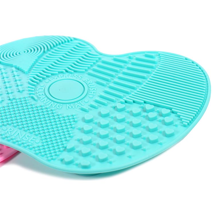 Pembersih Kuas Make Up Silicone Pad - Mint