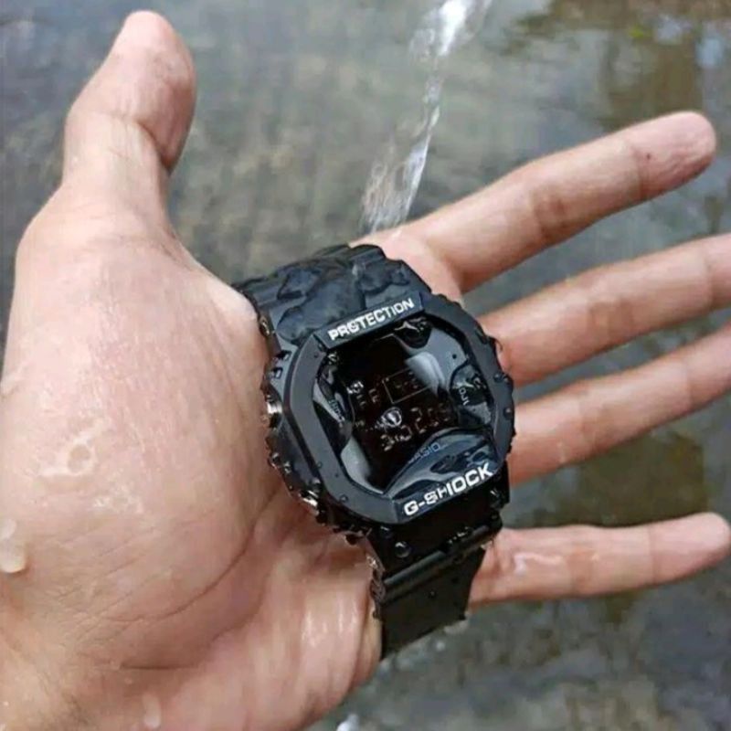 (Terima Cod)Jam Tangan Couple Digital Ch4sio Kingkong Strap Rubber(Kw/imitasi Kirim Jakarta)