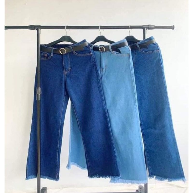 PREMIUM KULOT JEANS RAWIS TEBAL