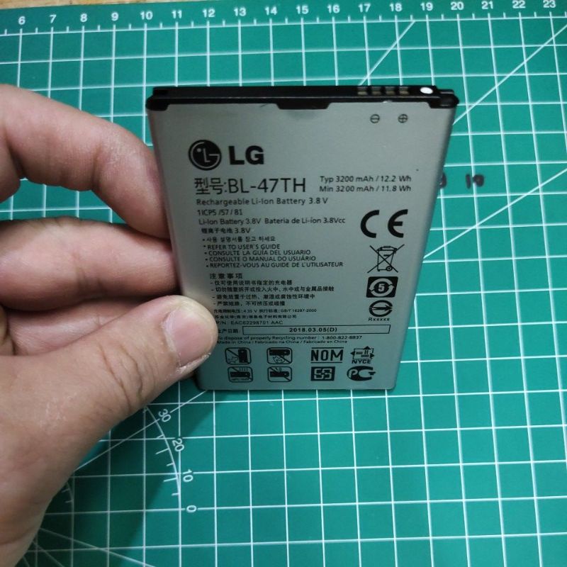 LG V20 / BL-44E1F , LG G2 / BL-T7 , LG G3 BEAT / D724 / MAGNA / H805 / BELLO / D335 / BL-54SG / BL-54SH , LG G VISTA / GPRO2 / BL-47TH BATERAI BATTERY BATT BATLE MANTUL