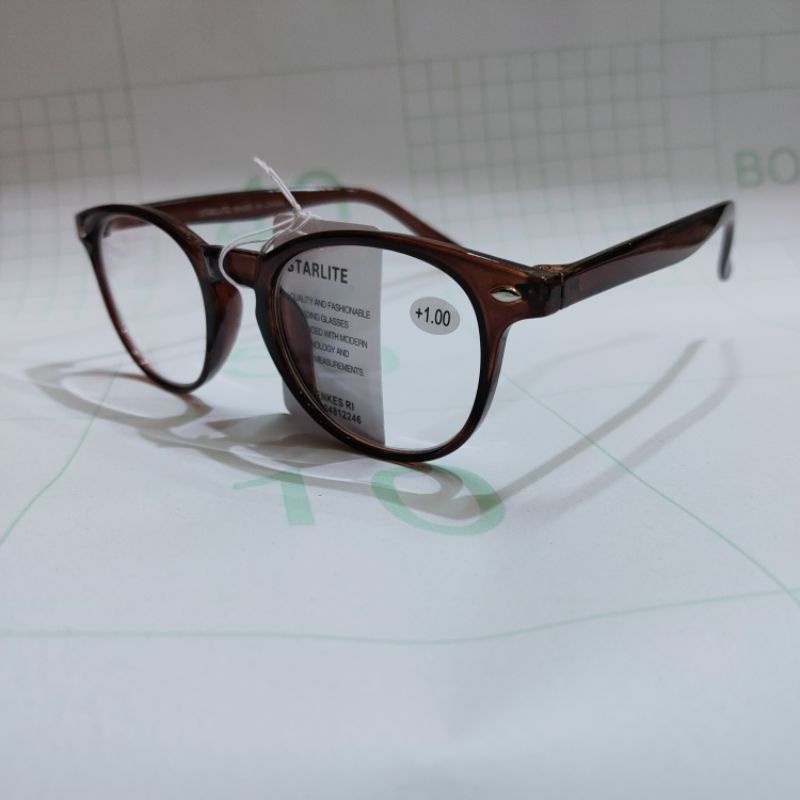 Kacamata Plus Anti Radiasi kacamata baca plus antiradiasi pria dan wanita model bulat