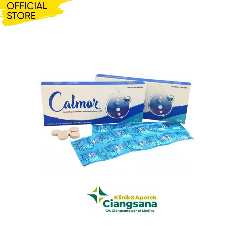 CALMOR 1 STRIP @ 10 TABLET KUNYAH