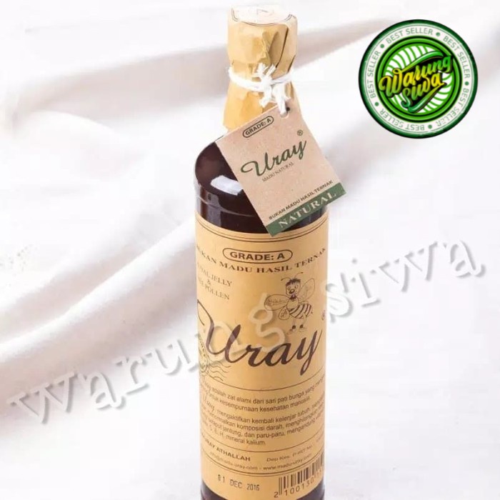 

Uray madu raw 100 % natural honey 875 gram - ukuran besar