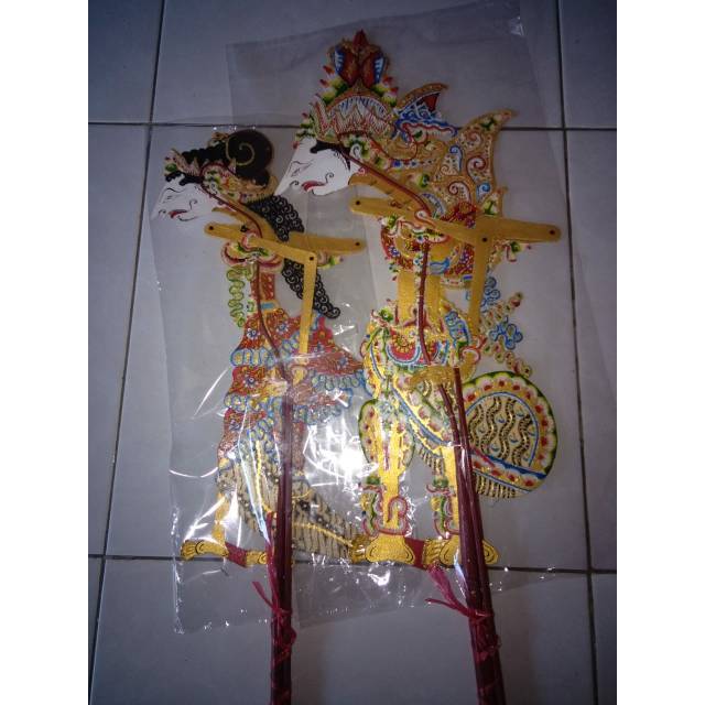 Wayang kulit asli rama shinta halus