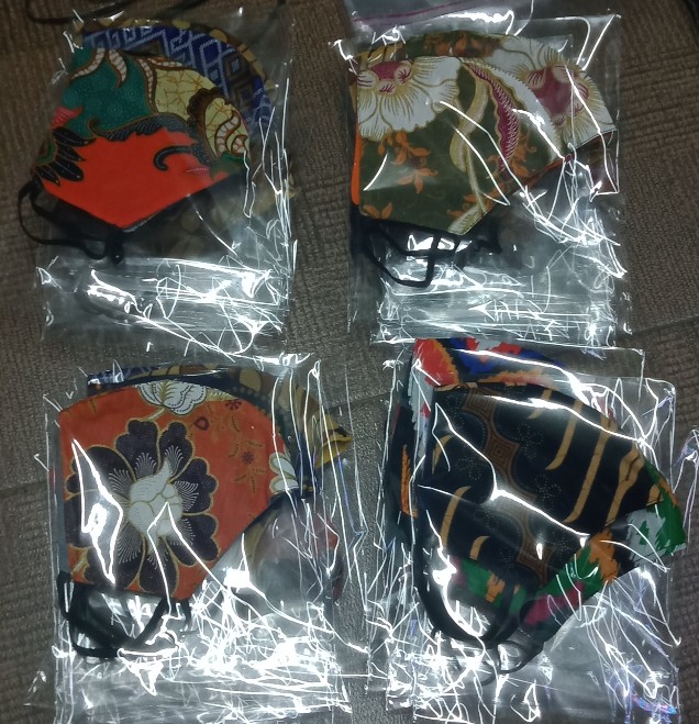 Masker Motif Anak Dn Batik