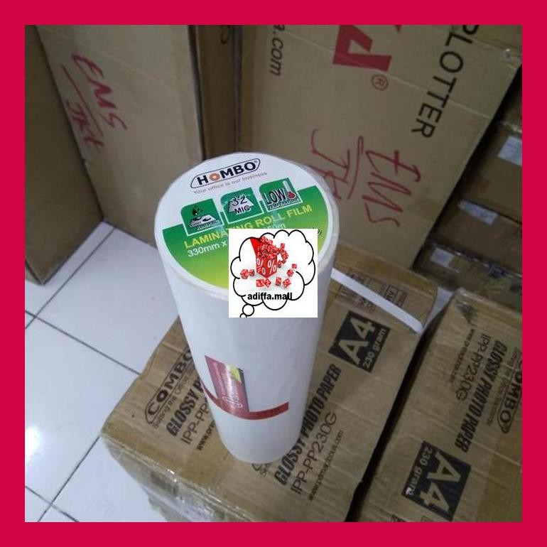 

474S0T5D Plastik Laminating Roll Doff / Matte Merk Hombo Mytpjd80E