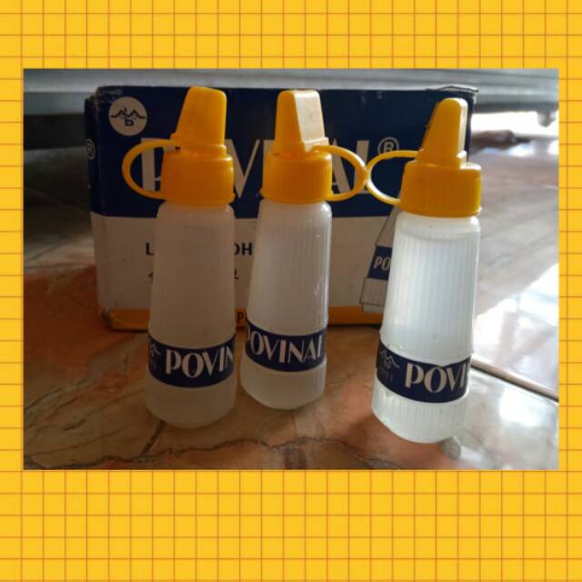 

Lem povinal cair 22 ml kecil lem kertas