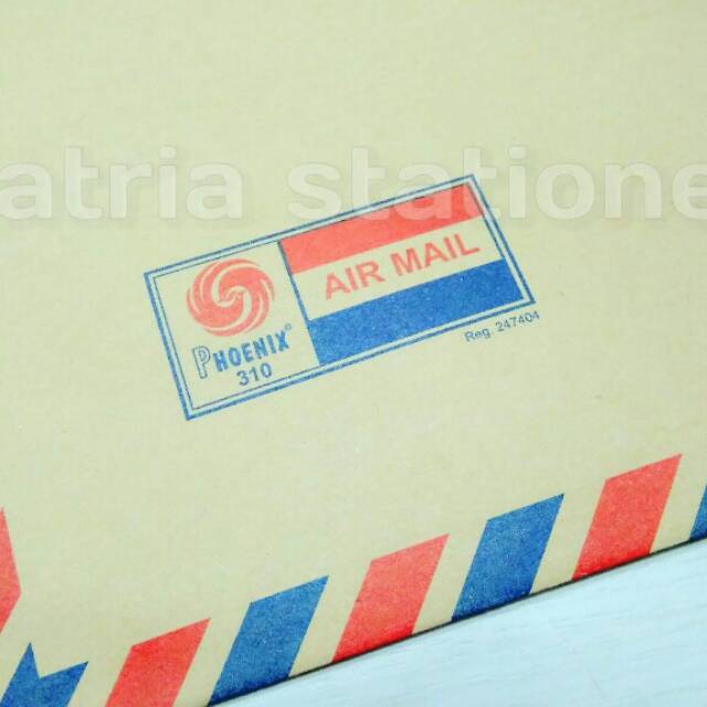 

AMPLOP COKLAT AIRMAIL 310 TALI