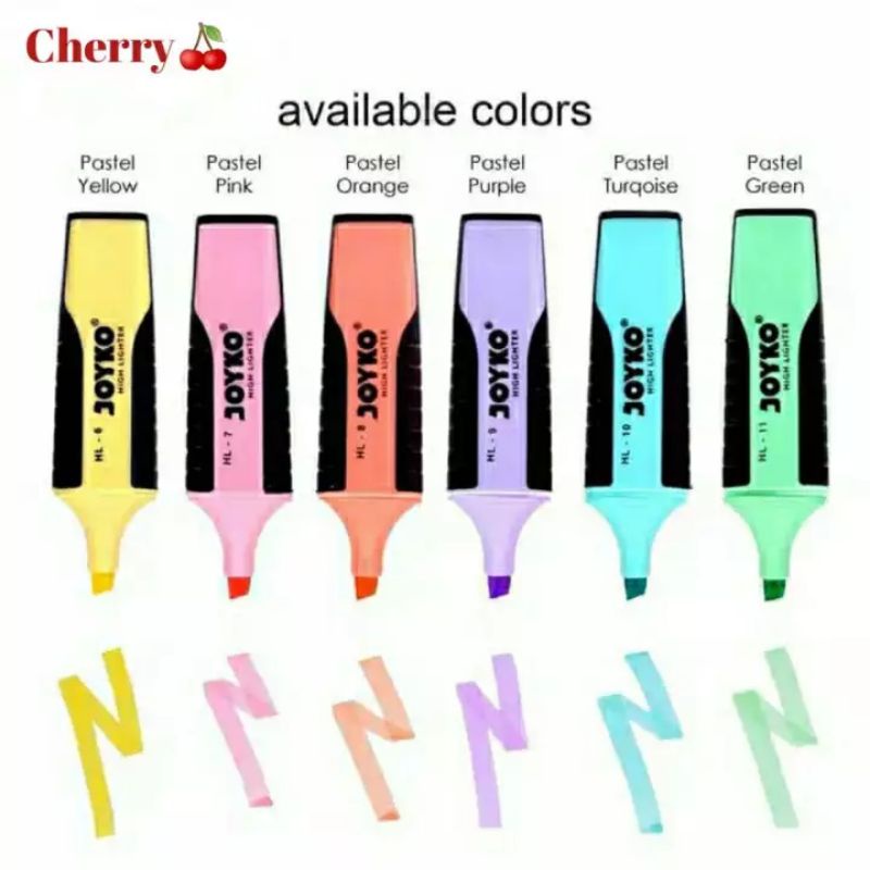 

Highlighter Joyko Warna Pastel