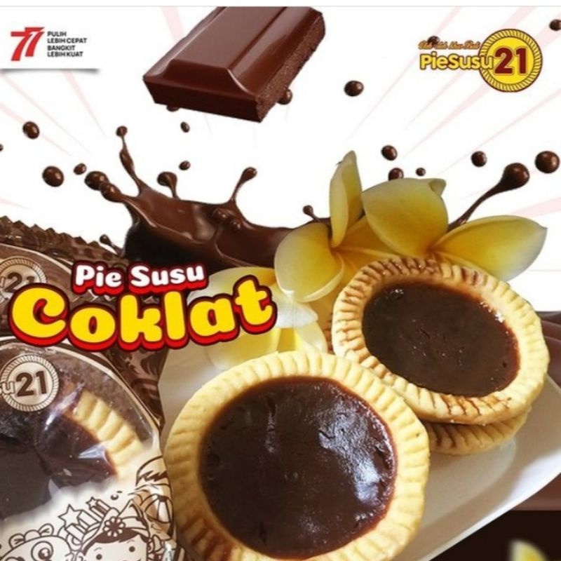 Pie Susu 21 Bali Cokelat (9pcs)