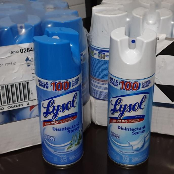 %%%%] Spray Disinfectant LYSOL membunuh Virus & Bakteri & Pengharum Ruangan