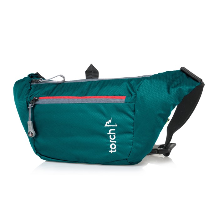 Free ongkir Tas selempang slempang Pria cowok kulit impor tas  TORCH WAIST BAG Tas PINGGANG K V8N5