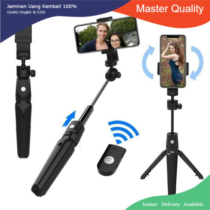 [TERBARU] Tripod Hp Bluetooth/ Tongsis Selfie Bluetooth / Tripod Handphone