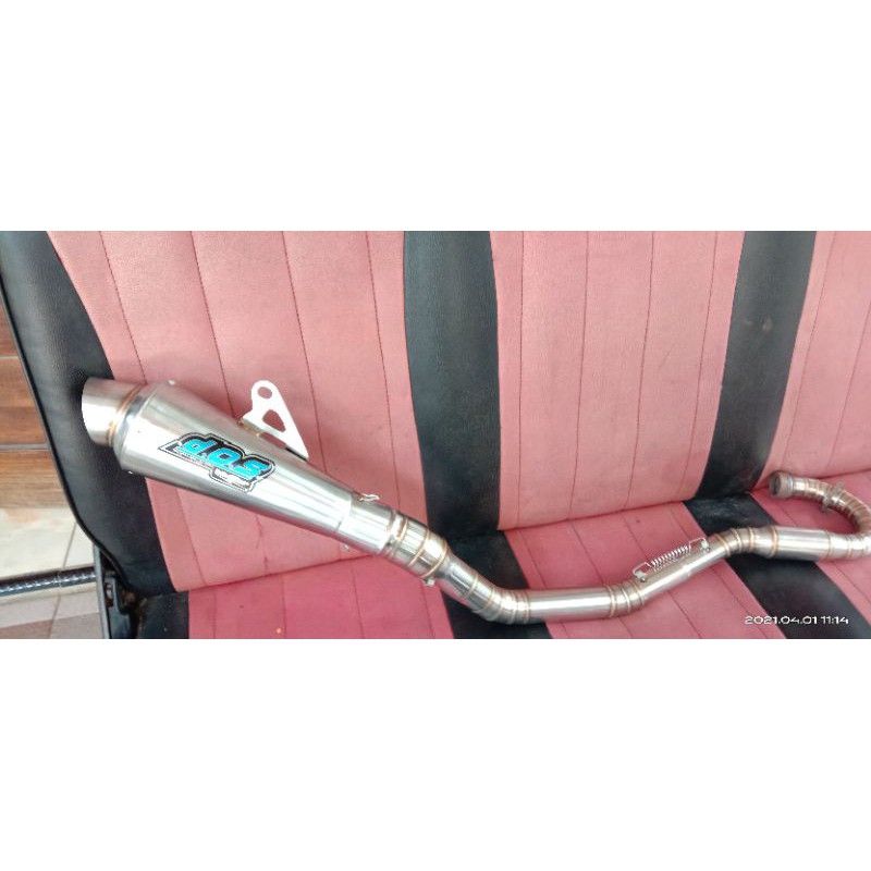 KNALPOT DOS KOLONG ATAS  KLX CRF D-TRACKER