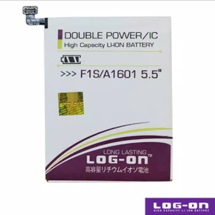 Baterai double power log on Oppo A39 A57 F1S F1 F5+ FIND 7