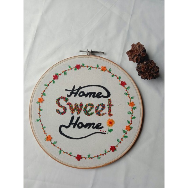 Hiasan Dinding Sulaman Custom