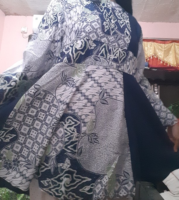 Baju Batik Wanita Modern Monalisa Genes M,l,xl,xxl Asli Pekalongan