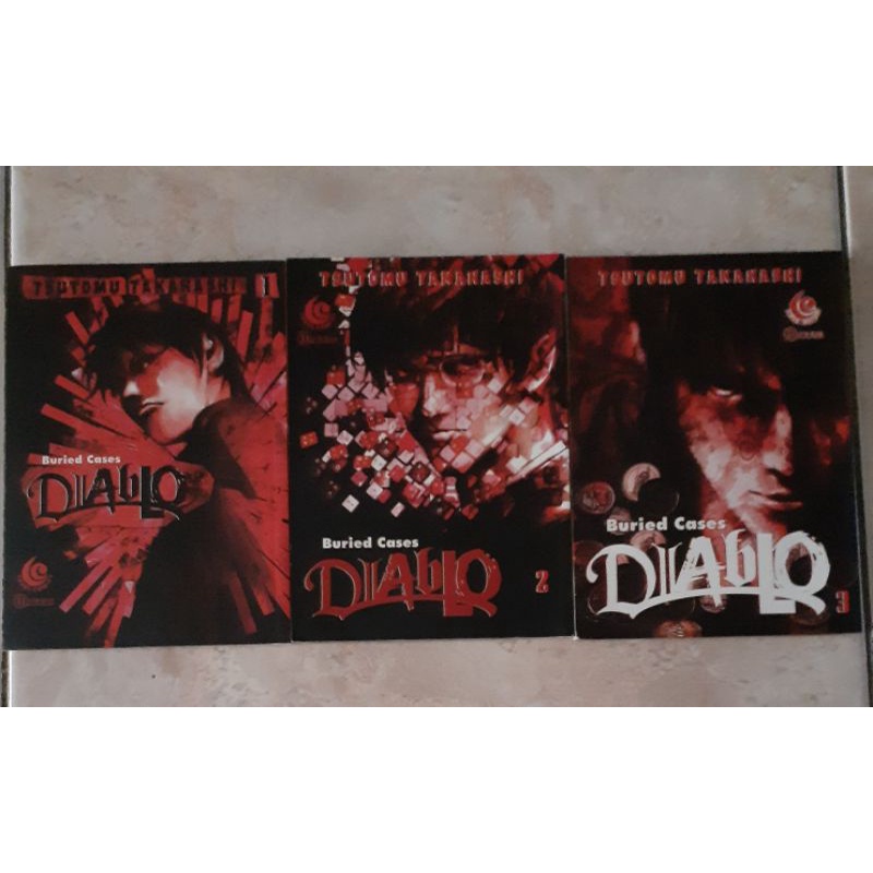 Paket Komik Buried Cases Diablo 1,2,3