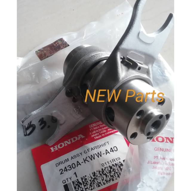 DRUM ASSY GEARSHIFT 2430AKWWA40 2430AKWWA80 2430A-KWW-A40 2430A-KWW-A80