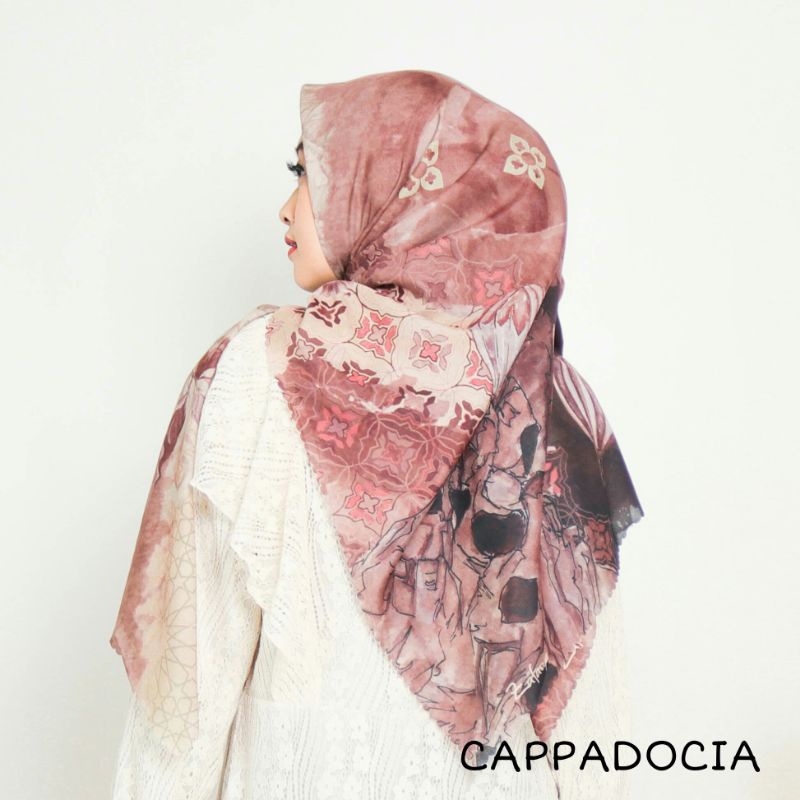 VOAL PRINTING TURKEY SERIES CAPPADOCIA/ HIJAB PREMIUM