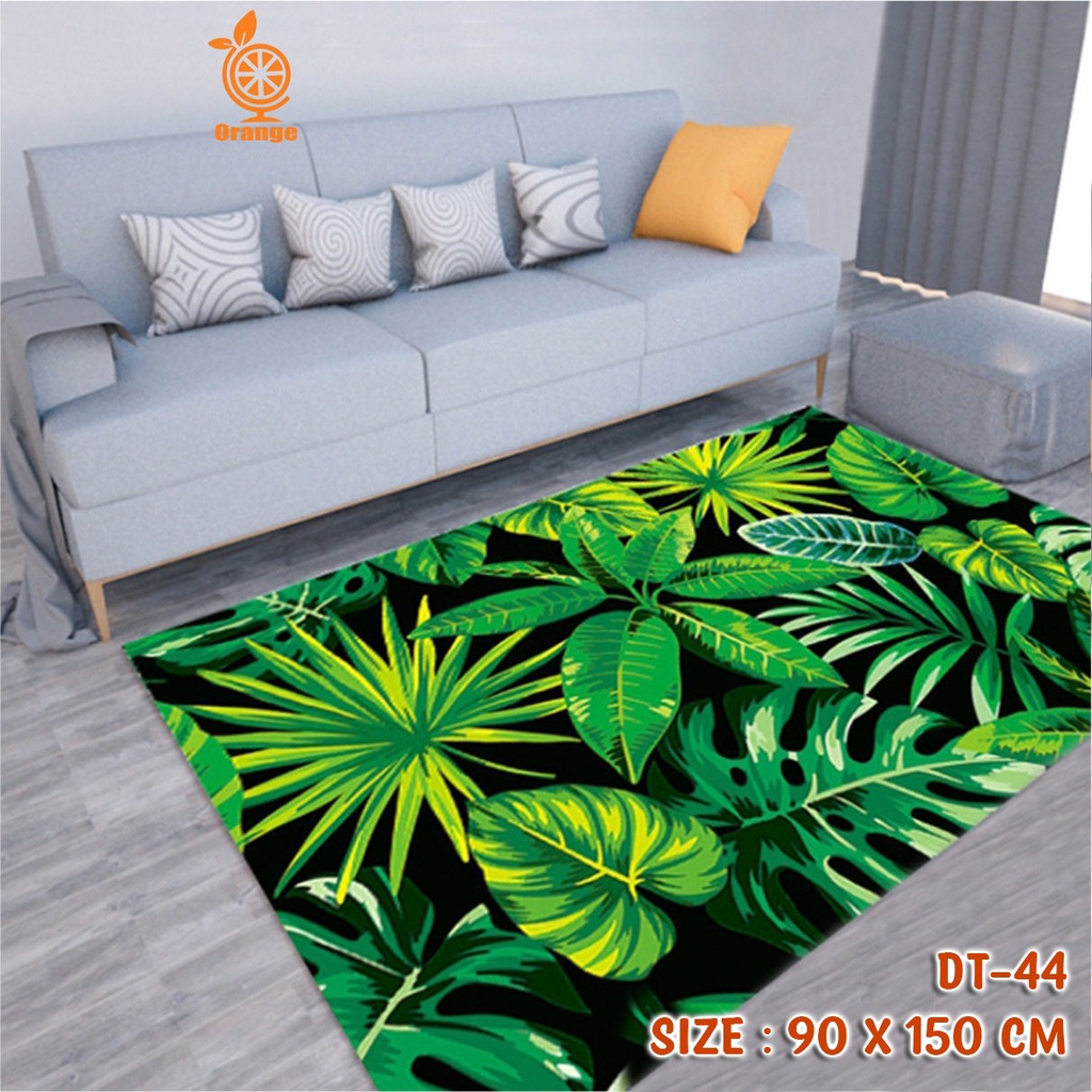 Karpet Permadani Motif Karpet Lantai motif karakter karpet Ruang Tamu ukuran 90X150cm Worldhome66