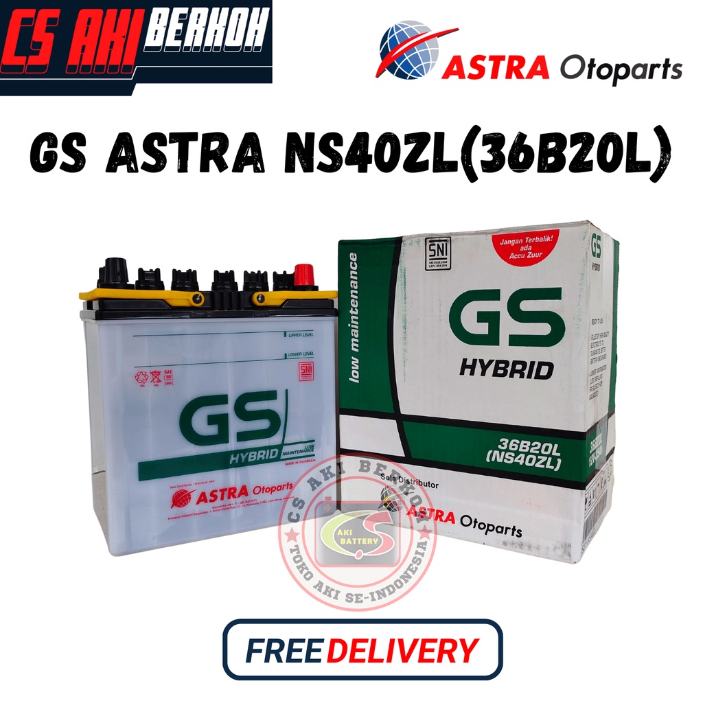 AKI MOBIL GS ASTRA HYBRID NS40ZL (36B20L)