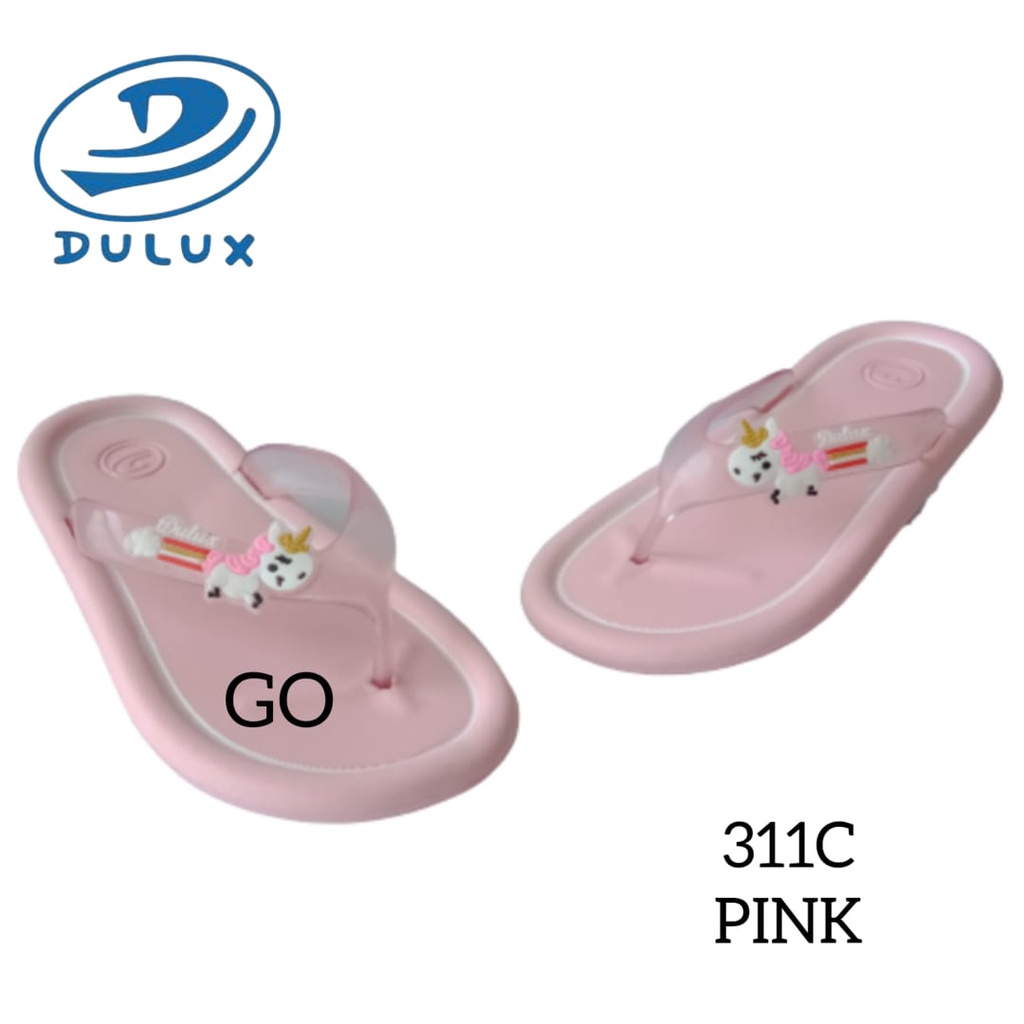 sogo DULUX 311DC Sandal Jepit Anak Perempuan Motif Kuda Pony Flip Flop Sandal Anak Karakter Lucu