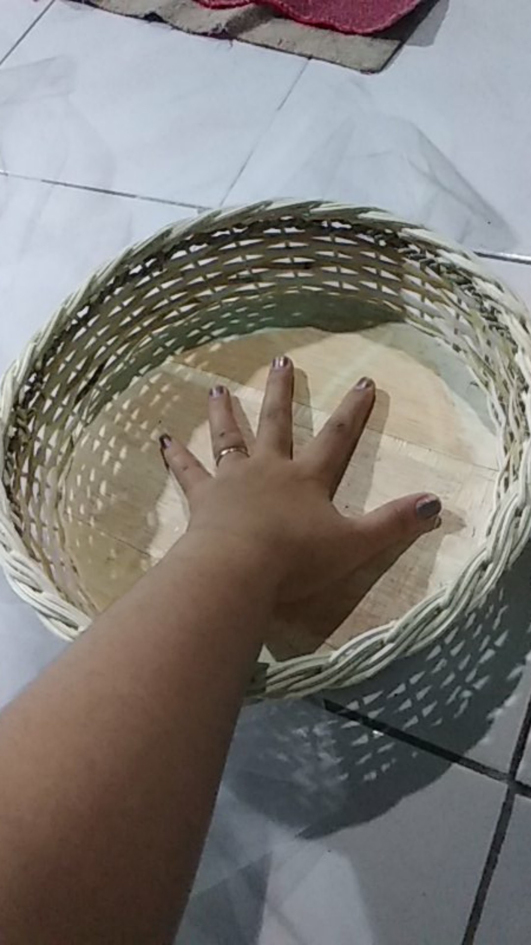 Anyaman Putih Bulat Isi 2 Pcs