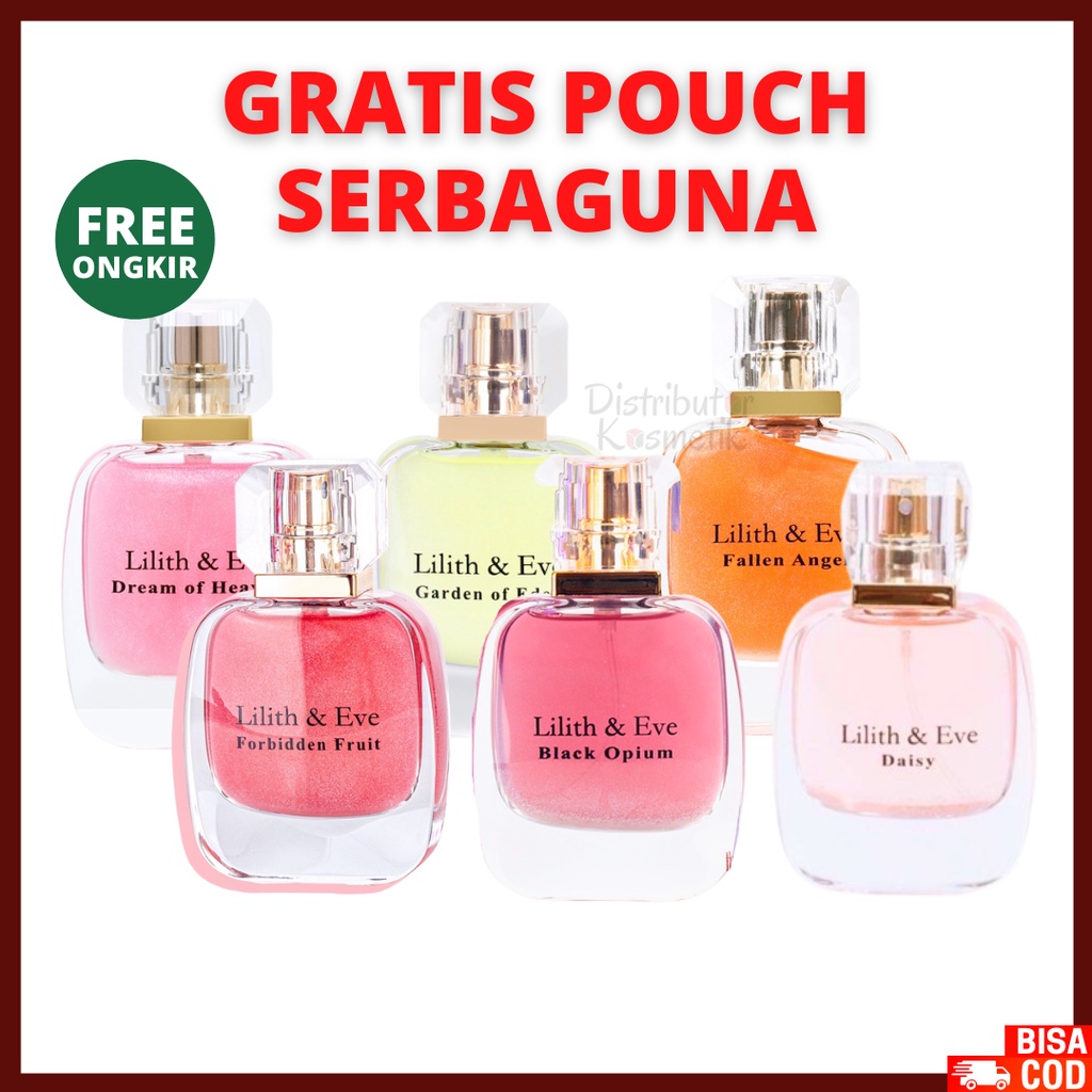 [ FREE ONGKIR ] Lilith &amp; Eve Black Opium, Daisy, Forbidden Fruit, Garden of Eden, Fallen Angel, Dream Of Heaven Eau De Parfum - Parfume Wanita 30ml