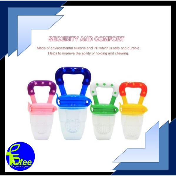 [IMPORT] - Empeng Bayi Dot Buah / Baby Food or Fruit Feeder Bahan Silikon Kode EBDB2