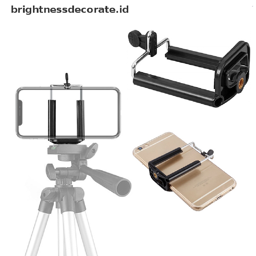 [birth] Mobile Phone Holder Tripod Universal Phone Clip Bracket Holder Tripod Stand [ID]