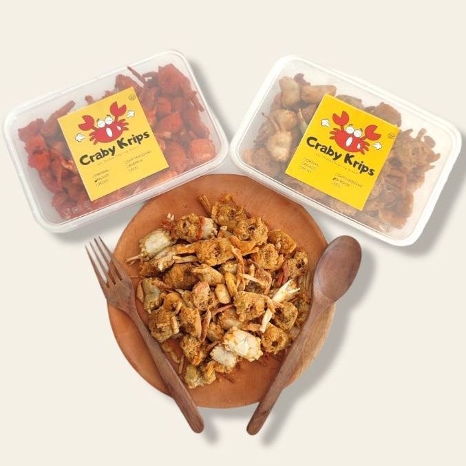 

BABY CRAB Craby Krips JUMBO KEMASAN BOX 100 GR ASLI TANGAN PERTAMA
