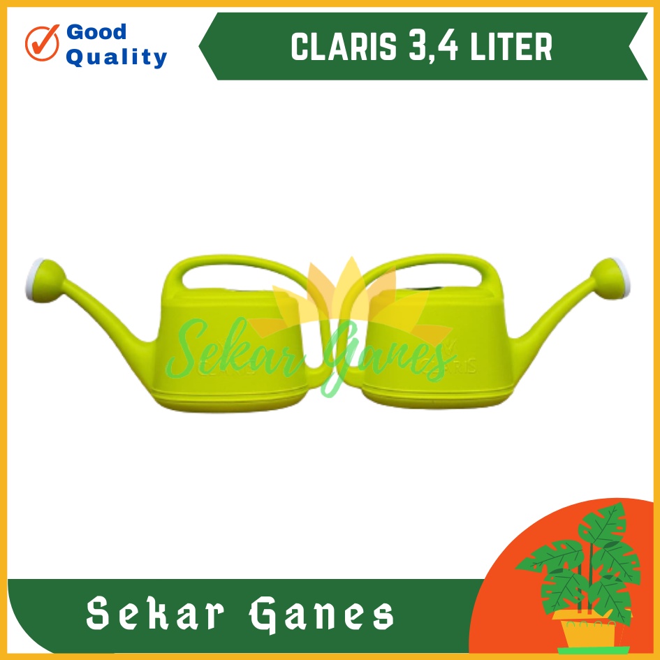 Claris 5955 3.4 Liter Pot Siram Siraman Bunga Tanaman Plastik Primavera 3.4 Liter Siraman Claris 5952 Gembor