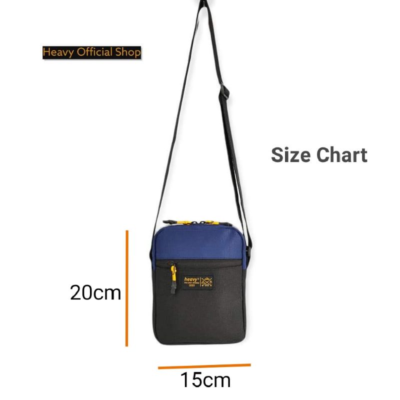 [HEAVY.BAG] SLINGBAG ORIGINAL HEAVY. TAS SELEMPANG . SLINGBAG HEAVY . TAS PRIA HEAVY . SLINGBAG MINI