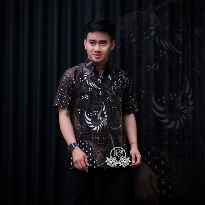 Kemeja Batik Pria Lengan Panjang M L XL XXL Baju Batik Pria Modern Batik Kerja Pria Batik Kantor Pria Seragam Batik