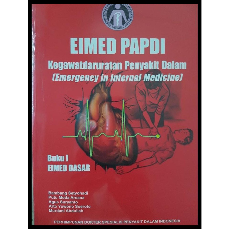 

TERBARUU!! [ORIGINAL] Buku EIMED PAPDI Kegawatdaruratan Penyakit Dalam Buku 1 TERLARIS