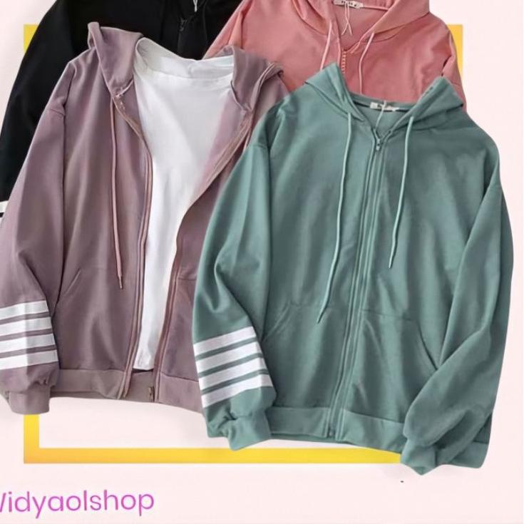 Terpercaya ZOPY ZIPPER HODIE JAKET Fashion Pria Wanita Remaja Hoodie